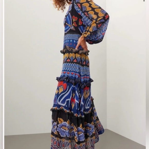 FARM Rio Multicolor Long Sleeve Dress - Picture 4 of 11